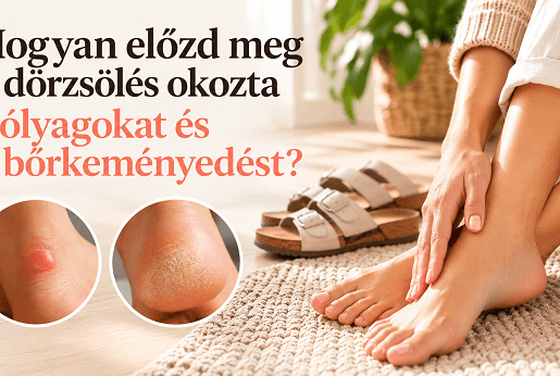 Hogyan előzd meg a dörzsölés okozta hólyagokat és a bőrkeményedést?