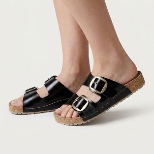 SAFARI fekete papucs 40