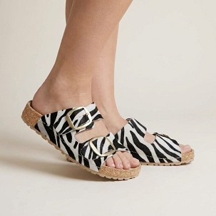 SAFARI zebra papucs 42